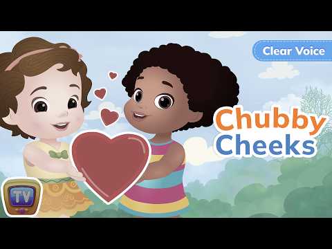 Chubby Cheeks Dimple Chin | Clear Voice & Minimal Music Nursery Rhyme | ChuChu TV Songs for Infants thumbnail