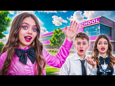 جديد في المدرسة! الأخت السيئة مقابل الأخت الطيبة! thumbnail