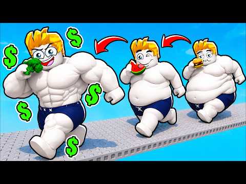 我課金花了超多R幣...為了從超肥胖子變成肌肉之神！【Roblox 機械方塊】 thumbnail