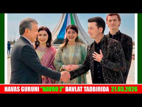 HAVAS GURUHI "Navroʻz" davlat tadbirida ishtiroki. Toshkent. 21-mart 2026-yil. thumbnail