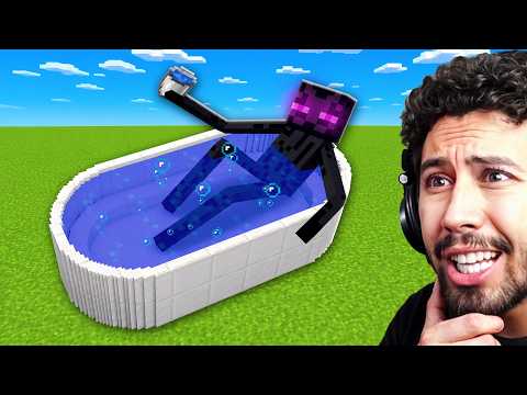 ايش تسوي موبات ماين كرافت لما نطلع من العالم... thumbnail