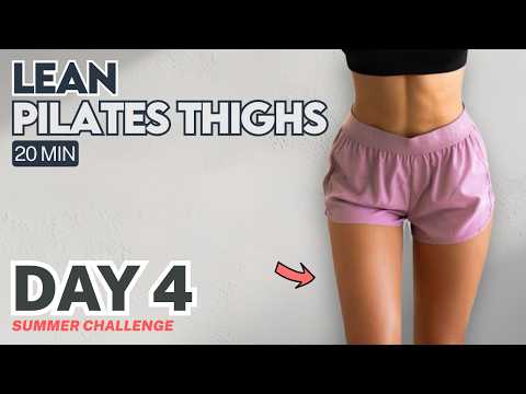 Day 4 | Lean Legs Pilates Flow with Lilly Sabri | FREE Summer Pilates x Strength Challenge thumbnail