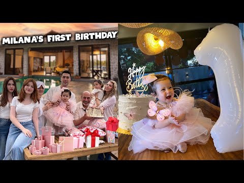 Aww Milana's First BIRTHDAY!! **Emotional** 😭 (Syrian-Filipina) 🇵🇭 thumbnail