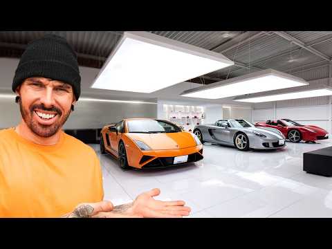 I BUILT MY DREAM $100,000 HOME GARAGE thumbnail