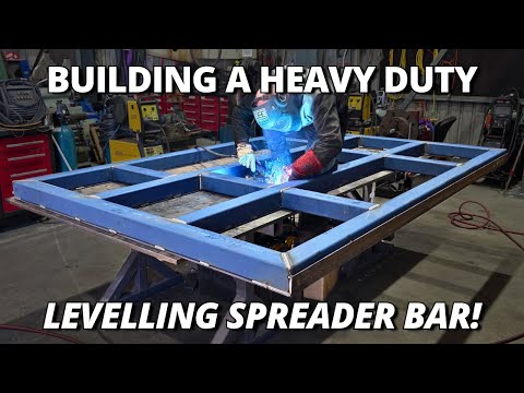 Building a Heavy Duty Levelling Spreader Bar for Skid Steer! thumbnail