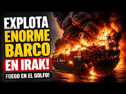 ¡URGENTE! Explota Mega Buque Cerca de Base de EEUU en Irak thumbnail