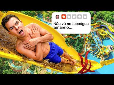 SOBREVIVA AO PARQUE DE 1 ESTRELA VS 5 ESTRELAS! thumbnail