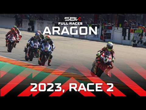 WorldSBK FULL Races 🍿 | Aragon 2023, Race 2 🇪🇸 thumbnail