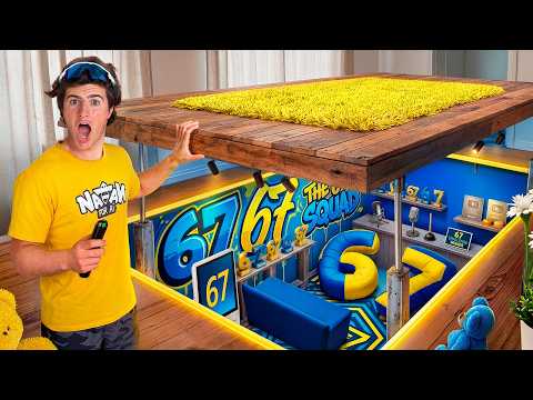 CONSTRUÍ UM QUARTO SECRETO TEMÁTICO QUE VOCÊ NUNCA ENCONTRARIA!  - Natan por Aí thumbnail