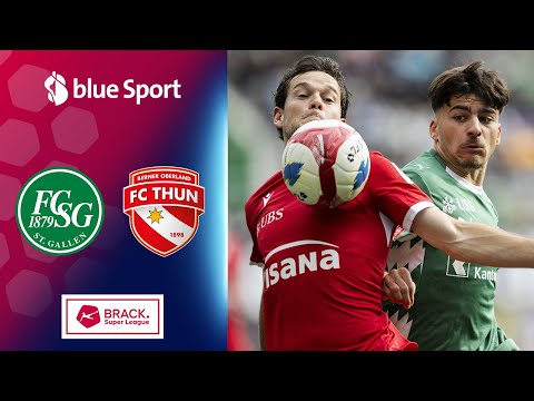 Punkteteilung im Topspiel! | FC St.Gallen - FC Thun | Highlights - Super League 2025/26 thumbnail