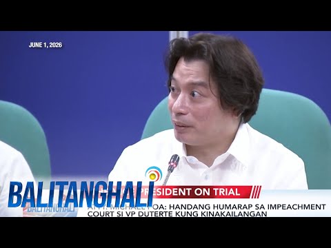 The Vice President on Trial | Balitanghali thumbnail