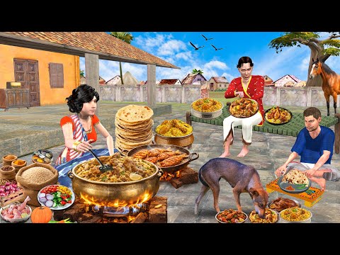 Landlord की लालची नजर और नौकर का Mutton Dum biryani | Hilarious Hindi Moral Kahani thumbnail