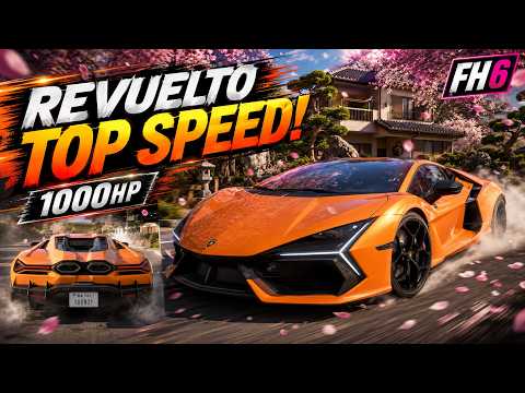 Lamborghini Revuelto Top Speed Test | 1000HP Monster in Forza Horizon 6 thumbnail
