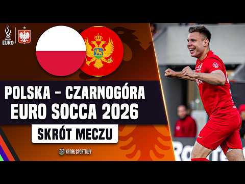 POLSKA - CZARNOGÓRA | BOREK KOMENTUJE | SKRÓT MECZU | BIAŁO-CZERWONI ROZPOCZĘLI GRĘ NA EURO SOCCA! thumbnail