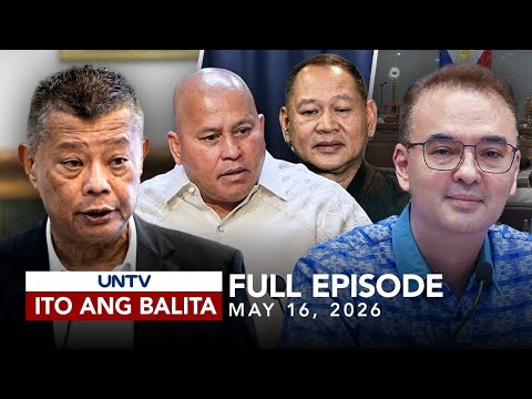 UNTV: Ito Ang Balita Weekend Edition | May 16, 2026 thumbnail