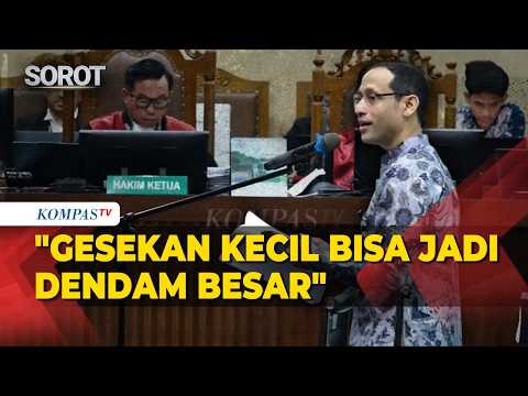 Nadiem Makarim di Sidang Pleidoi: Gesekan Kecil Bisa Jadi Dendam Besar thumbnail