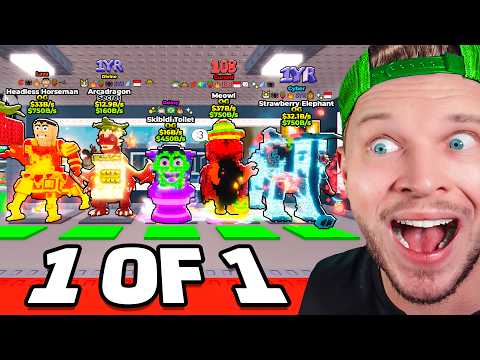 J’ai trouvé des BRAINROTS 1 OF 1 sur Steal a Brainrot 😱 thumbnail