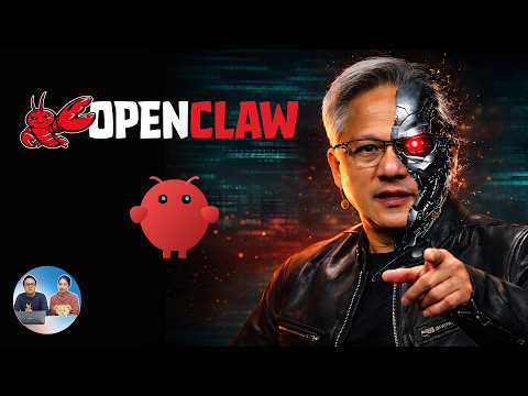 OpenClaw 爆了！黄仁勋一句话点破关键，英伟达紧急发布 NemoClaw｜零度解说 thumbnail