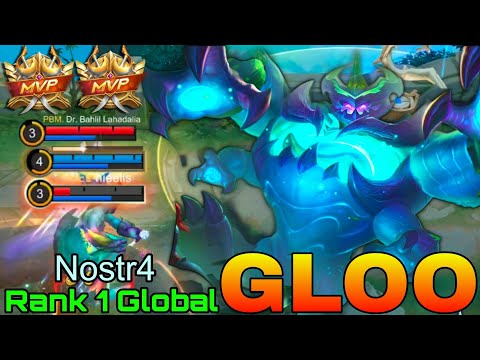 Supreb Tanking Gloo MVP Gameplay - Top 1 Global Gloo by Nostr4 - Mobile Legends thumbnail