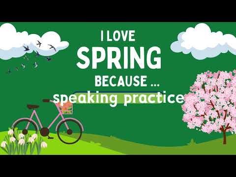 Spring Speaking Game & Essay Ideas! Fun English Practice! | English Task thumbnail