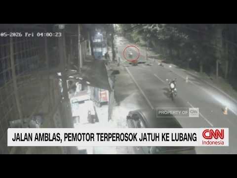 Jalan Ambles di Lenteng Agung, Pemotor Terperosok dan Macet 5 Kilometer thumbnail