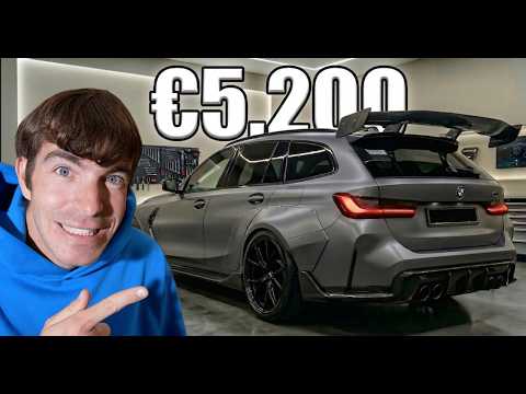 CARBONIO completo sulla BMW M3 Touring | Modifiche BMW M3 Ep.1 thumbnail