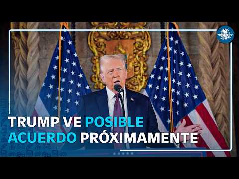 Trump dice que acuerdo con Irán podría llegar la próxima semana; otra vez thumbnail