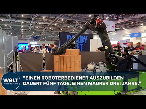 BRITISCHE BAUARBEITER ZU ALT: Ein Roboter-Maurer soll Wohnungsbau im Königreich vor Kollaps retten thumbnail