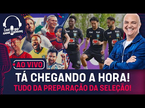 AO VIVO: PREPARAÇÃO DA SELEÇÃO BRASILEIRA! FALTAM 8 DIAS PARA A COPA DO MUNDO thumbnail