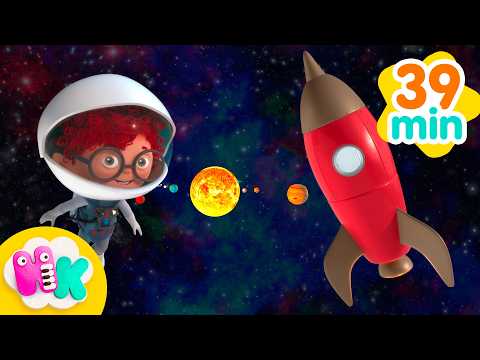 Outer Space for Kids 🚀🪐 Solar System Planets Song | HeyKids Nursery Rhymes thumbnail