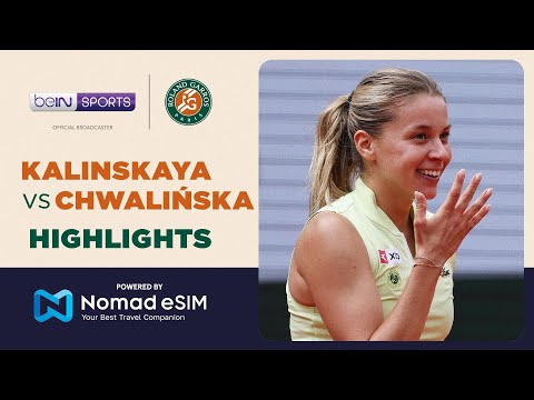 Anna Kalinskaya vs Maja Chwalińska | Roland-Garros 2026 | Match Highlights thumbnail