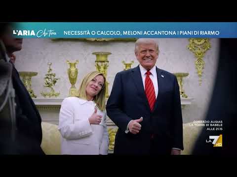 Necessità o calcolo, Meloni accantona i piani di riarmo thumbnail