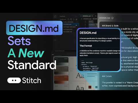 Meet DESIGN.md: A new open standard for AI-generated UI thumbnail