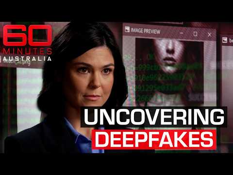 Exposing the despicable people using real women to create AI-generated porn | 60 Minutes Australia thumbnail