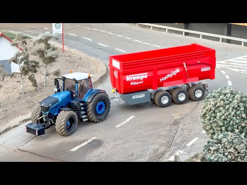 STUNNING TRACTORS AND RC TRUCKS AT WORK! thumbnail