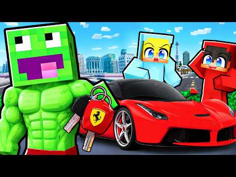 Zdobyłem SUPER AUTO żeby ZAIMPONOWAĆ MOIM PRZYJACIOŁOM w Minecraft! thumbnail