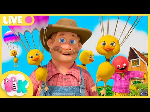 🚜 Top Songs for Kids 🎶🚌 MacDonald had a Farm & more! | Nursery Rhymes | HeyKids thumbnail
