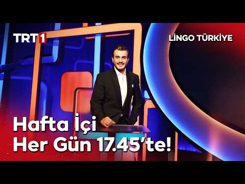 Lingo Türkiye Hafta İçi Her Gün 17.45'te TRT 1'de! thumbnail