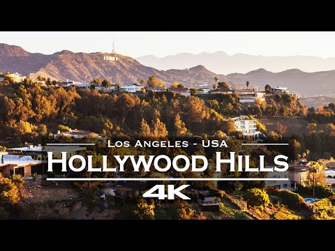 Hollywood Hills from Above 🇺🇸 | 4K Drone Tour of Celebrity Mansions in Los Angeles thumbnail