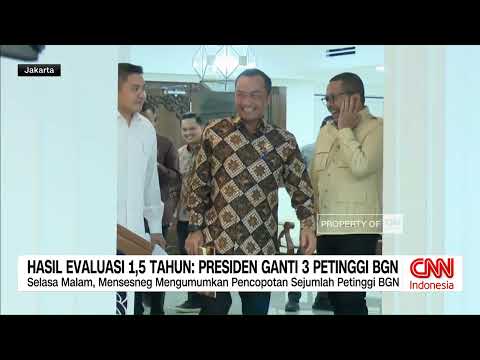 Hasil Evaluasi 1, 5 Tahun: Presiden Ganti 3 Petinggi BGN thumbnail