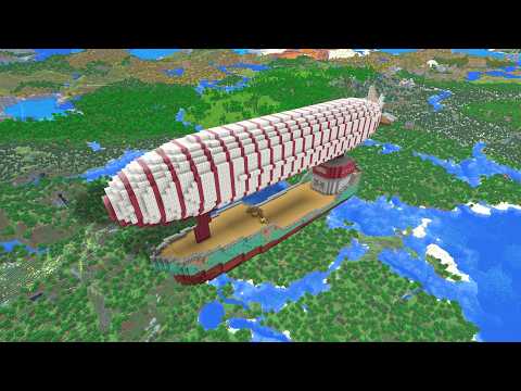 I Made an Airship Base in Survival Create Aeronautics! thumbnail