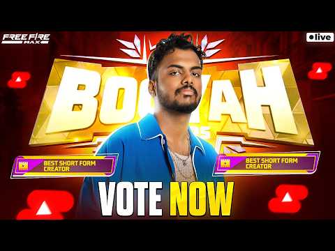 Playing Free Fire Vote For Assassins Army In boyaah Awards - Garena Free Fire Max thumbnail
