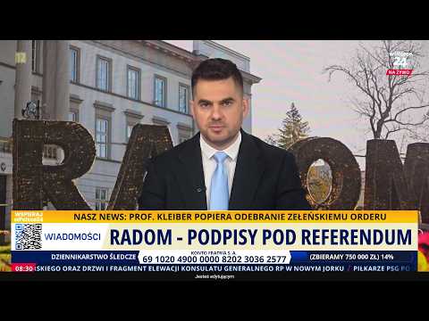 Od środy w Radomiu zbierane są podpisy pod wnioskiem o referendum! Budzimy się wPolsce24 thumbnail