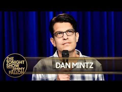Dan Mintz Stand Up: Treadmill Desks, Hippie Dolphins | The Tonight Show Starring Jimmy Fallon thumbnail