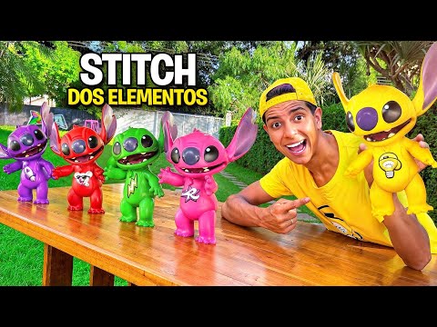 FIZ OS STITCH DOS ELEMENTOS *Os Rosa gostaram ? thumbnail
