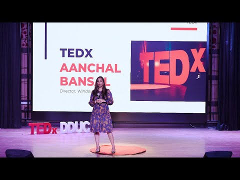 The Nonlinear Path to Success:Redefining Growth, Leadership, and Purpose | Aanchal Bansal | TEDxDDUC thumbnail