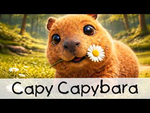 Capy Capybara (Animationsvideo) || Kinderlieder zum Mitsingen und Bewegen thumbnail