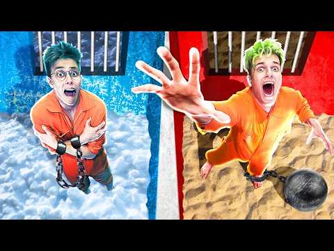 Холодная vs Горячая ТЮРЬМА ЧЕЛЛЕНДЖ =ЧАСТЬ 2= thumbnail