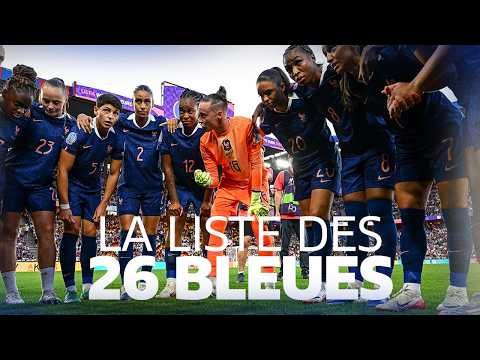 26 Bleues CONVOQUÉES, 4 pour la première fois (qualif. COUPE DU MONDE) thumbnail