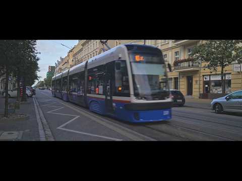 Poland, Bydgoszcz, tram 10 ride from Cieszkowskiego to Plac Wolnosci thumbnail